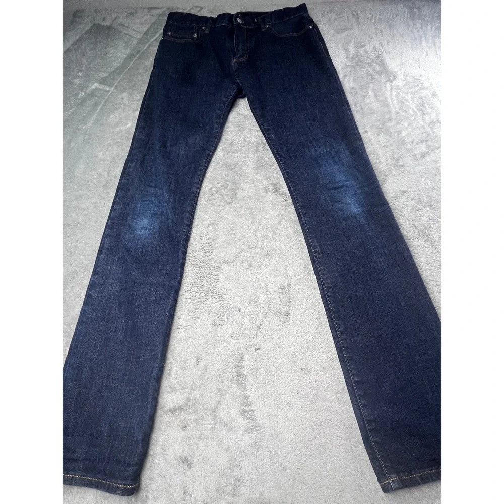 GAP Denim Men's Dark Wash Skinny Jeans Size 30x32‎ Comfort Stretch Casual